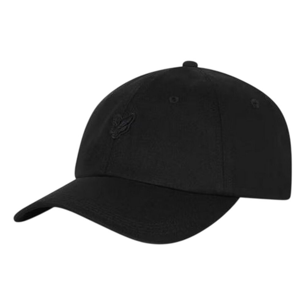 Lyle & Scott Eagle Cotton Baseball Cap / Black Blend